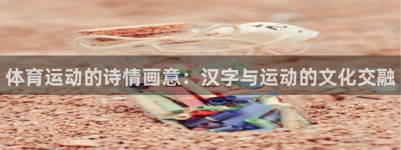 中欧体育ios：体育运动的诗情画意：汉字与运动的文化交融